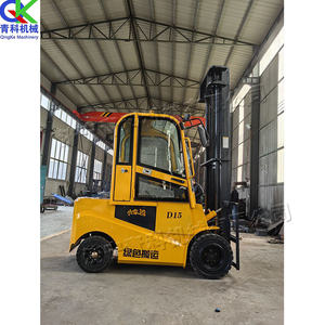 额定起重2000公斤强力2吨3米前进电动叉车4WD座椅驱动货运站货叉 - Product Image 2