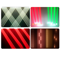 Redsun - Barra de Luces Móvil LED de 400 W, 10 x 40 W, RGBW, 4 en 1, Tira de Píxeles, DMX512, Iluminación Profesional para Escenarios, Conciertos y Eventos