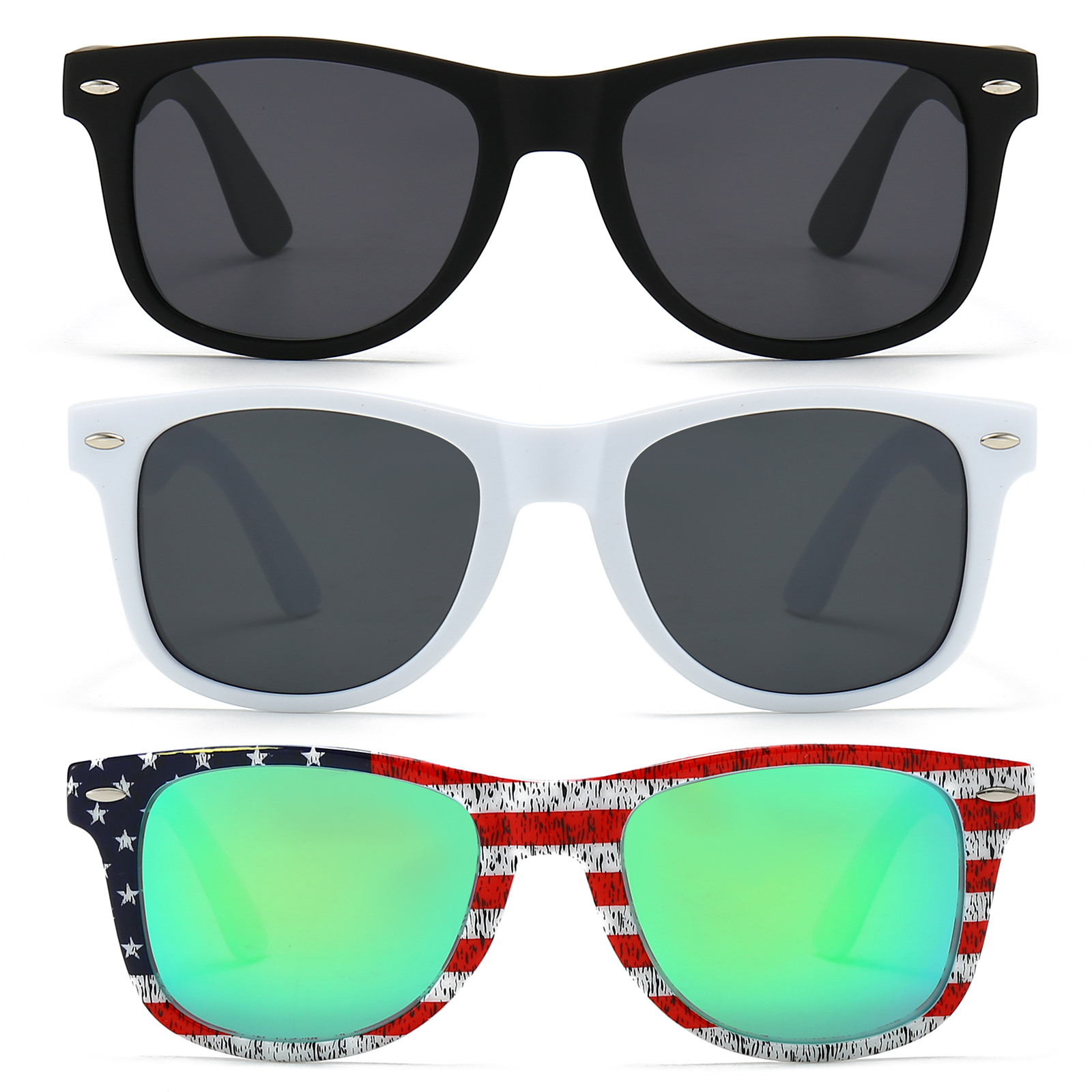Polarized Square Sunglasses UV400 Retro Shades Vintage ZENOTTIC Retro Square Polarized Sunglasses for Women Vintage  main image 3