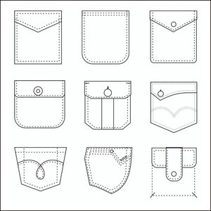 Machine automatique de pliage de poches pour jeans, chemises, pantalons, machine à repasser les poches - Product Image 3