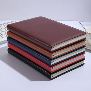 Wenzhou Manufacturer Custom Printed Logo Business Softcover Leather & Paper A5 Loose-Leaf Gift <b>Diary</b> Notebook - Product Image 3