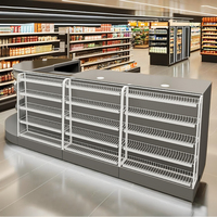 Comptoir de caisse de supermarché, comptoir simple et moderne, comptoir de réception, comptoir de caisse de magasin de proximité