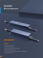 YSD-BS : Série compacte IP67 - 10 mois de garantie - Prix d'usine - Offre irrésistible - 30W 60W100W150W200W300W350W - Sortie 12V/24V/36V/48V