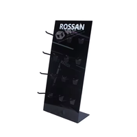 Affichage acrylique de signalisation support réglable affichage acrylique pour casque
