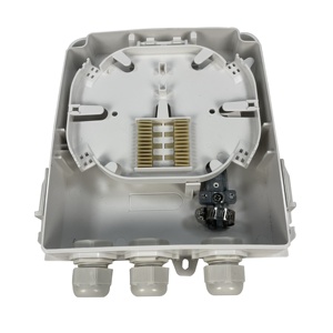 IP65 bảo vệ 8 lõi PC + ABS Vật liệu tường/cực gắn ODB/FDB/ODP/CTO FTTH sợi quang chấm dứt hộp phân phối hộp - Product Image 3