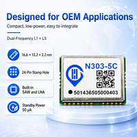 Module GNSS double fréquence L1 L5, module GPS multi-constellations BDS Galileo GLONASS, module de positionnement OEM
