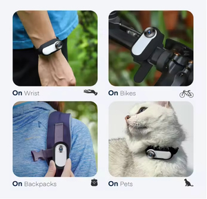 Traceur GPS intelligent portable HD 1080P pour animaux de compagnie, extérieur, sport, enregistrement vidéo réseau 4G, carte SD, compatible Android/iOS, collier pour chien/chat - Product Image 5