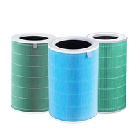 Filter Hepa Kompatibel untuk Mi Filter 2 2S 3 3S Pro Pembersih Udara Penggunaan Rumah Tangga HEPA+Karbon H10-H14