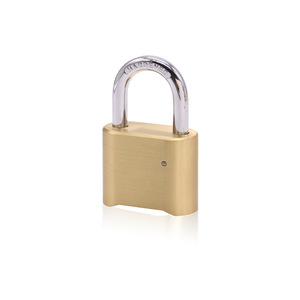 <span class=keywords><strong>Candado</strong></span> de Combinación de 4 Dígitos de Acero Inoxidable y Latón, Modelo JR51/JR51L, Venta Directa de Fábrica - Product Image 1