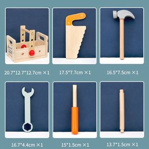 3 4 5 Year Old Boys Girls Montessori Stem Learning Educational Construction <b>Toys</b> <b>Tool</b> Kit for Kids - Product Image 4
