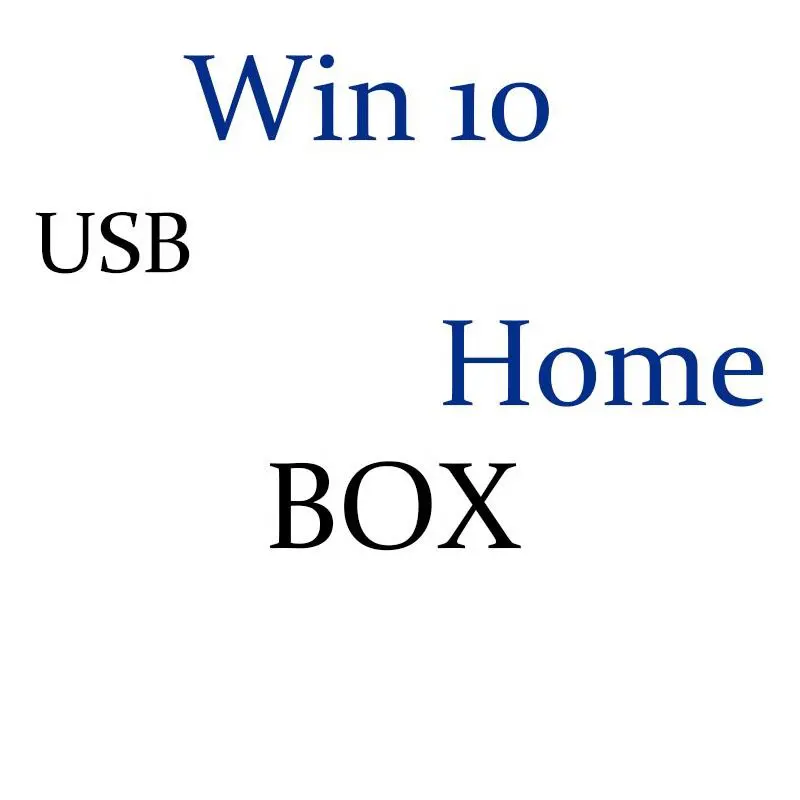 ของแท้ Win 10 Home USB BOX Win 10 Home USB แพคเกจเต็ม Win 10 Home USB จัดส่งรวดเร็ว