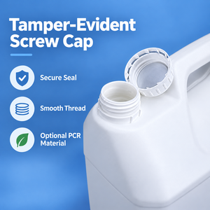 Tanica in <span class=keywords><strong>Plastica</strong></span> di Alta Qualità con Tappo a Vite, da 0,5L a 10L, Contenitore Quadrato <span class=keywords><strong>per</strong></span> Stoccaggio Acqua - Product Image 3