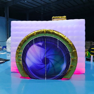 La forma della macchina fotografica ha condotto la cabina gonfiabile del cubo della cabina fotografica per la fotografia - Product Image 6