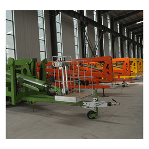 Araignée montée sur remorque remorquable articulée de 8m à 20m nacelle élévatrice à flèche pour la construction de bâtiments nacelle élévatrice à flèche - Product Image 6