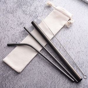 Factory Price Eco-Friendly 18/8 Stainless Steel <b>Straw</b> Set with Printed Case <b>for</b> <b>Drinking</b> - Product Image 6