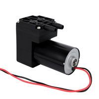 Pompe à vide miniature silencieuse HCKG 12V DC à moteur à balais, pompe d'échantillonnage d'air, pompe à diaphragme micro sans huile pour équipement médical Armarium