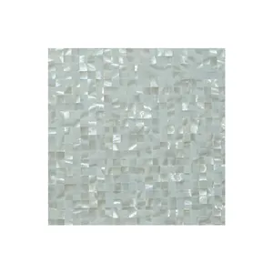 White mother of pearl sea shell mosaic tile