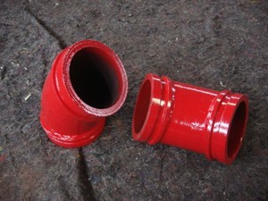 Ricambi per Pompa per Calcestruzzo Putzmeister, Gomito in Fusione DN125*R275*45 Gradi, Prezzo Speciale di Fabbrica - Product Image 3