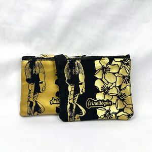 Bolsas Cosméticas de Lona a Precio Económico, Impresión de Logotipo Personalizado, Monedero de Color Sólido, Bolsa con Cierre de Lona de Algodón - Product Image 4