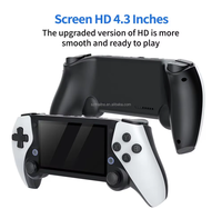 Console de jeu portable M25 Système Linux Écran IPS 4.3 pouces Joystick Hall 3D Console de jeu vidéo rétro Cortex-A55 64 Go