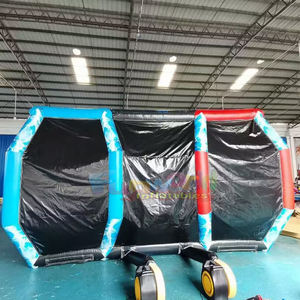 Juego interactivo de luces IPS de batalla ninja inflable para fiestas y eventos al aire libre, juegos deportivos inflables - Product Image 4