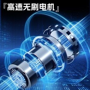 Cortadora de Pelo Profesional de 158 mm y 183 mm con Pantalla Digital, Motor sin Escobillas, Modelo Recargable para Salón de Belleza - Product Image 3