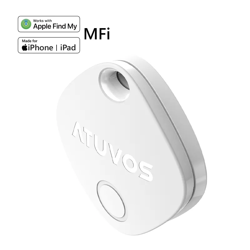 2024 Atuvos IOS GPS Tracker & Locator Amazon Hot Sale Air Slim Bluetooth Tracker with Tile Pro & Mate Accurate Positioning