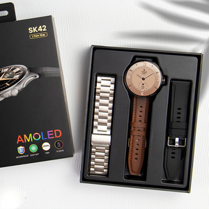 Đồng Hồ Thông Minh Sk42 Siêu Mỏng Bt Gọi Máy Nghe Nhạc 1.6Inch Màn Hình Amoled Người Đàn Ông Phụ Nữ Ngoài Trời Thể Thao Smartwatch Thiết Bị Mặc - Product Image 6