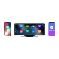 10.26 pouces 4K 3840*2160P Dash Cam Carplay & Android Auto voiture tableau de bord enregistrement vidéo WIFI boucle enregistrement téléphone APP voiture Dvr