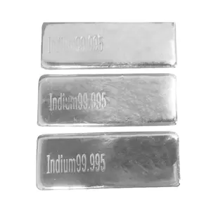 Indium preis 4 n5 Indium barren 99,995% reine Indium barren