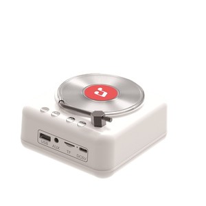 יצרן ישיר H3 רטרו ויניל עבור נגן CD רמקול 5.0, נגן תקליטים נייד, גרמופון מואר, פלסטיק, מתנה קטנה - Product Image 5