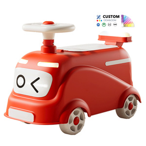 Sıcak satış plastik yürüteç bebek sürgülü araba oyuncak ile müzikli ışık 4 tekerlekler yürüyor Ride-on araba çocuklar için yaşlı <span class=keywords><strong>2</strong></span> ila 4 yıl - Product Image 2