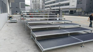 5m Customized Movable Aluminum Portable Bleachers for Outdoor Football Stadium - Product Image 5