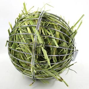 Porte-boule d'herbe pour petits animaux de compagnie en acier inoxydable Lapin Cochon d'Inde Porc hollandais Support d'herbe Boule - Product Image 4