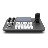 Controlador de Cámara PTZ Profesional con Pantalla HD de 5 Pulgadas, Joystick 4D, Teclado, Videoconferencia, Transmisión en Vivo, H.264, RS485, Votación