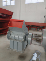 Broyeur à marteaux portable stationnaire, machine de broyage automatique de pierres et pièces détachées pour le recyclage des déchets de construction et des bouteilles en verre