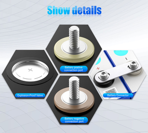 Оригинальный <span class=keywords><strong>3</strong></span>.2V CALB 324AH-100Ah DIY настенный бытовой накопитель солнечной энергии, домашний источник питания, твердотельная батарея LiFePO4 - Product Image 5
