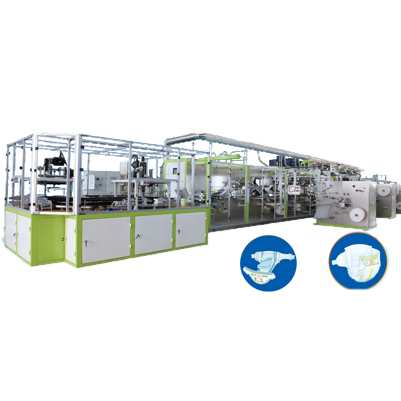 Полностью автоматическая машина для производства детских подгузников