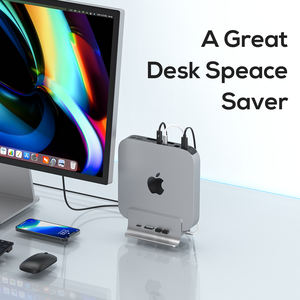 Base de Conexión para Disco Duro PULWTOP Tipo C 4 en 1, Hub USB 3.0 para Laptop, Hub USB C, <span class=keywords><strong>Mini</strong></span> Docking Station para <span class=keywords><strong>Mac</strong></span> - Product Image 3