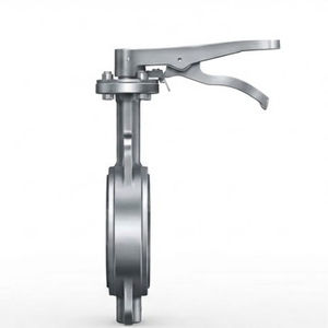 Válvula de Mariposa Industrial Tipo Wafer Clase 150 de Acero Inoxidable CF8 CF8M, Válvula de Control de Flujo Manual - Product Image 2