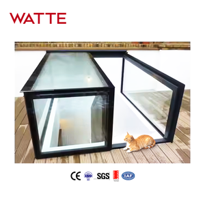 Finestra Scorrevole Elettrica a L in Alluminio con Taglio Termico per <span class=keywords><strong>Tetto</strong></span> in Vetro, Ideale per <span class=keywords><strong>Accesso</strong></span> al <span class=keywords><strong>Tetto</strong></span> di Edifici Moderni e Scale - Product Image 2