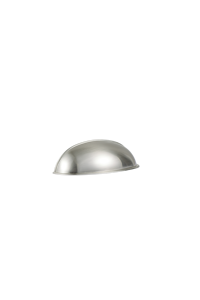 Modern <strong>Shell</strong> Cup Design Silver Zinc Alloy 64mm High Quality <strong>Shell</strong> <strong>Handle</strong> Cup <strong>Pull</strong> for Kitchen <strong>Cabinet</strong> Dresser Bedroom <strong>Drawer</strong> - Product Image 2