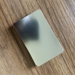 Wholesale Stainless Steel <strong>Blanks</strong> Name <strong>Card</strong> Laser Engraved <strong>Business</strong> <strong>Cards</strong> - Product Image 2