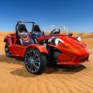 Voiture de sport à trois roues EGO 3x3, tout-terrain, électrique, deux places, capacité de charge de 300 kg, vitesse de 120 km/h, véhicule utilitaire pour adultes, certifié CE, Chine - Product Image 1