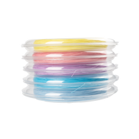 Cordage de badminton en nylon super durable de haute qualité, couleur jaune citron, série Candy