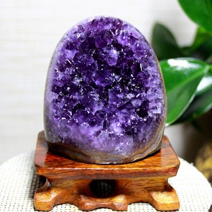 Geode de cristal Natural púrpura, <span class=keywords><strong>amatista</strong></span>, decoración exterior - Product Image 5