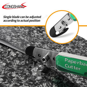 भीड़भाड़ वाली सुरक्षा कार रैप फिल्म कटर पेपरबैक स्लिटर चाकू विनाइल ओम और गंध समर्थित हाथ उपकरण के लिए - Product Image 5