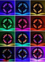 Dream Color 10m RGBIC LED Strip WS2812b Aplicación de teléfono Sincronización de música Efecto de iluminación direccionable Control de voz para píxeles LED Roomset