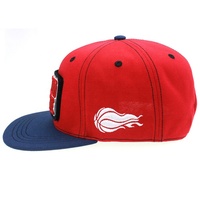 Casquette de baseball unisexe à 6 panneaux, style hip-hop, vente en gros, logo brodé 3D personnalisé, visière plate, casquette de sport et de plein air