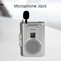 TOMASHI F-318F Lecteur de cassette portable classique Walkman avec radio AM/FM, enregistrement MP3, couleur personnalisable